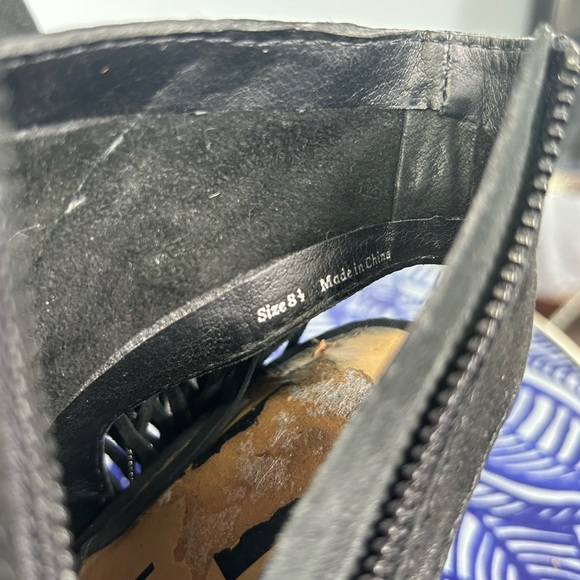 Dolce Vita Fringe Open Toe Ankle Booties - Picture 6 of 8